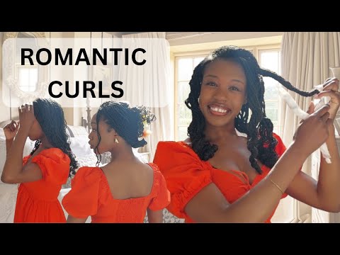 How To Get Romantic Curls on Mini-Twists | Natural Hair