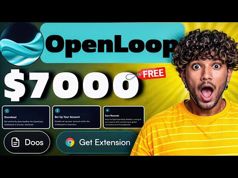 OpenLoop Airdrop - Run Node Earn Rewards - Potential 7000 Dollar 💰