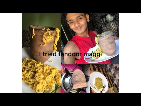 I tried tandoor Maggi