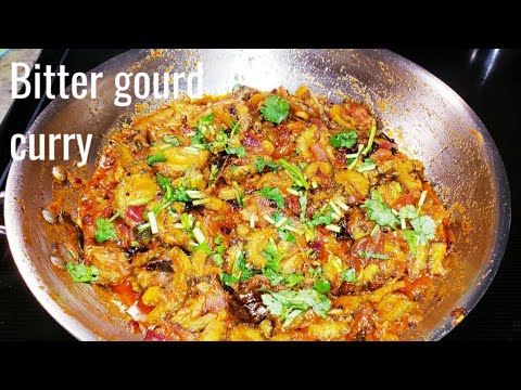 How to make Bitter gourd curry with less bitterness | Kakarakai curry chedhu lekunda