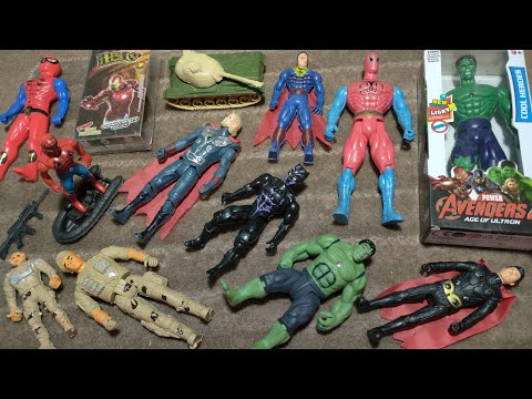 AVENGERS TOYS/Action Figure/Unboxing/Cheap Price/Ironman, Hulk, Venom, Black Panther, Spiderman/Toys