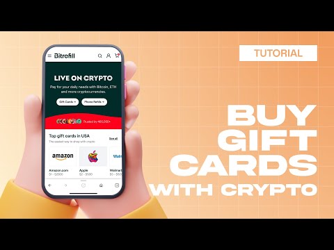 How to buy gift cards with crypto / Bitrefill tutorial