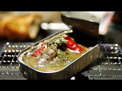 How to make Easy oil sardine ahijo【ソロキャンプ飯レシピ】オイルサーディンの缶詰で簡単に作る「絶品アヒージョ」の作り方