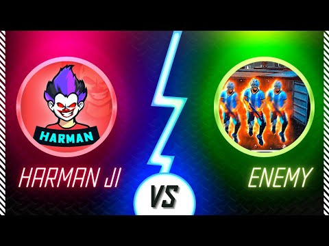 Harman ji gamer vs random player lone worf || bhot ganda mara || 🎯 #viral #freefire