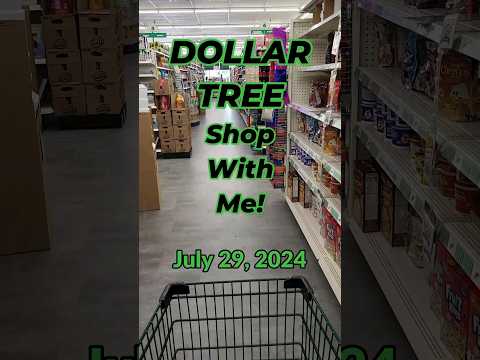 DOLLAR TREE Shop With Me!  Maryland Stores!  July 29, 2024