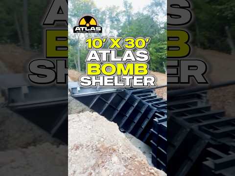 Impressive 10’ X 30’ ATLAS Bomb Shelter!