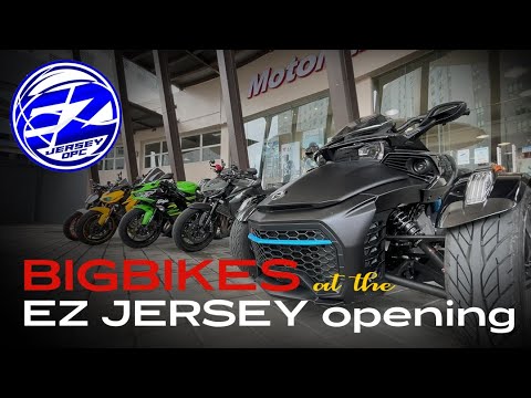 EZ JERSEY MALIGAYA BRANCH OPENING | Overheat yung mga bigbikes