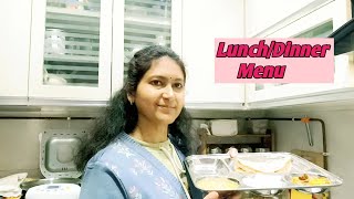 Today's Dinner Menu Mix Veg Kadi, Aloo Pyaj Ki Sabji, Rice & Roti |Dinner Idea/Tiffinbox Idea |