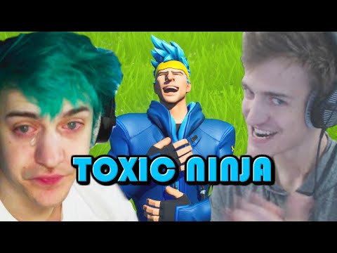 Toxic Ninja is Back on Fortnite *Trolling*