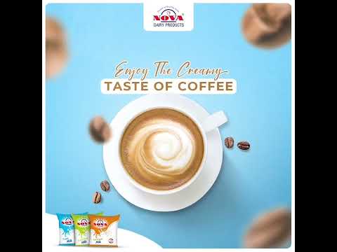 Experience the heavenly taste of smooth and creamy coffee | Nova Dairy