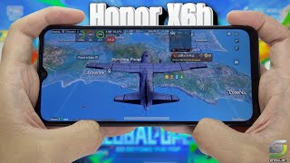 Honor X6b test game PUBG Mobile | Helio G85