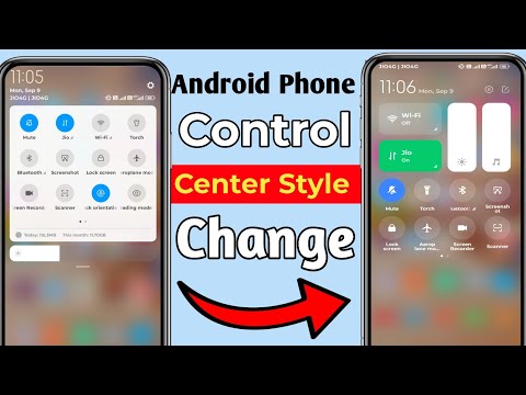 Control centre kaise change kare | Control Centre ka new version kaise change kare | Change Control