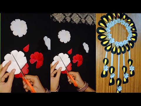 Beautyful 2 Colourful Wall Hanging Decor With Hand Made🥰 How make to unique Colourfull Wall Hanging🥰