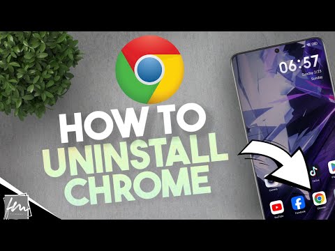 How to uninstall Chrome on Android  without uninstall option