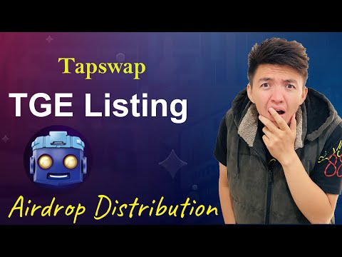 Tapswap TGE Listing Update | Tapswap Airdrop Distribution | Tapswap Listing Latest Update