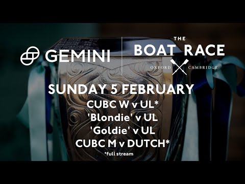 The Gemini Boat Race Fixture Series - 5 February 2023