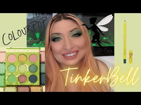 Colourpop x TinkerBell Sprinkle a Little Magic Palette Review