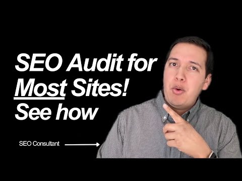 How to do an SEO Audit for Most Sites!