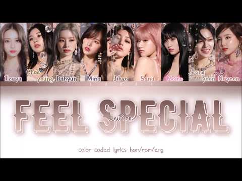 TWICE – Feel Special (Han/Rom/Eng) Color Coded Lyrics