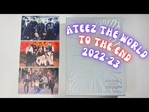 Ateez The World To End photobook 2022-23 playcode ver unboxing