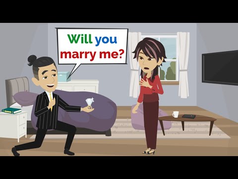 Be my wife, Amy! | English story | Basic English communication