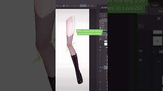 How to cut legs in Live2D