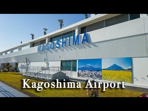 Kagoshima Airport at Kagoshima Japan【Full Tour in 4k】