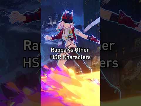 Is RAPPA the FASTEST??? #honkaistarrail #rappa #feixiao