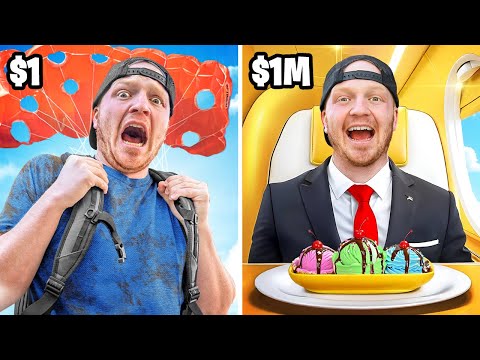 $1 vs $1,000,000 Adventures!