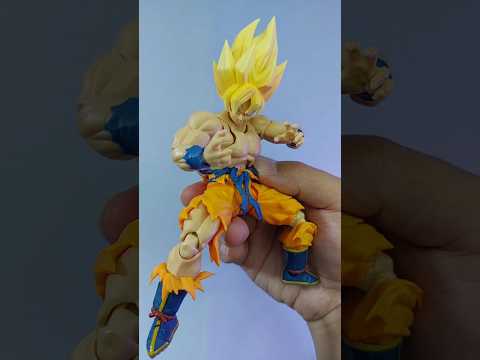 Legendary Super Saiyan Goku SHF #goku #ssj #dragonball #shf #anime #shortvideo #actionfigures