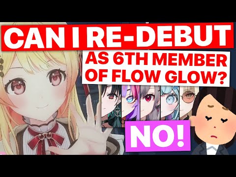 Kanade Wanted To Re-Debut As Flow Glow's 6th Member But... (Otonose Kanade / Hololive) [Eng Subs]