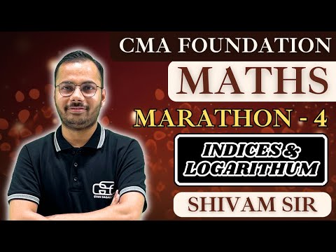 CMA FOUNDATION MATHS MARATHON LECTURE 4 | MBA SHIVAM SIR | GYAN SAGAR CLASSES |