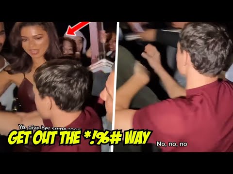 Tom Holland SAVES Zendaya From Terrifying Photographer Ambush