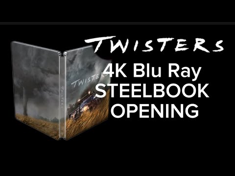 Unboxing TWISTERS (2024) 4K Blu-ray Steelbook Opening.