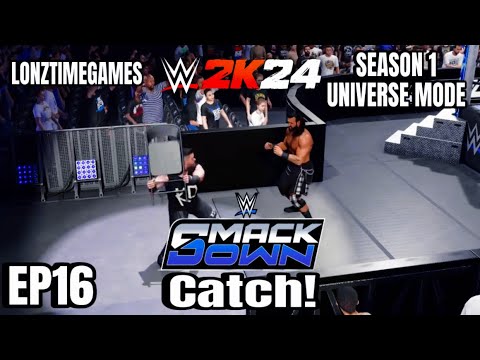 Catch! |WWE2K24 Universe mode -season 1 EP16