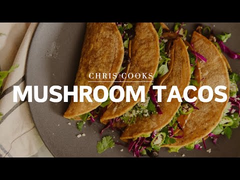 Vegan Mushroom Tacos (from a non-vegan)