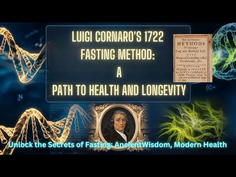 Luigi Cornaro's Secrets to Longevity: Fasting, Autophagy & Health Explained |  #Fasting #Autophagy