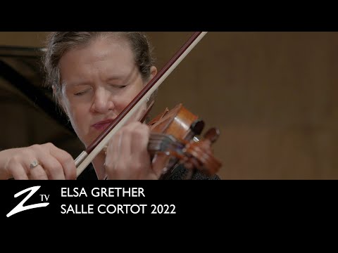 Elsa Grether  - Sonate en Sol III - Perpetuum Mobile - Salle Cortot 2022 - LIVE