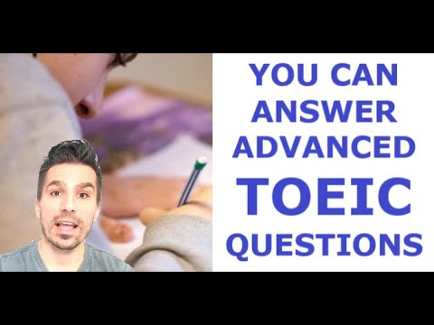 LET'S ANSWER A DIFFICULT TOEIC QUESTION: KEY TIPS & SKILLS TO GET A HIGH TOEIC SCORE  ENGLISH LESSON