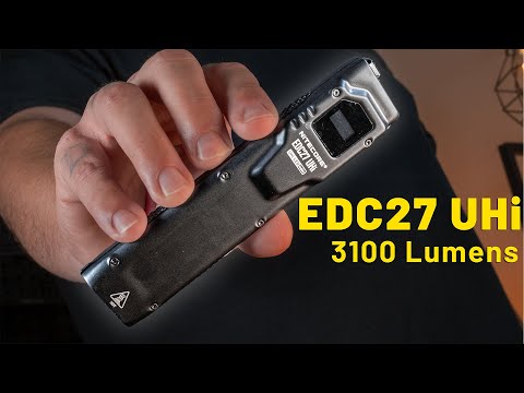 Next Gen of Tactical Brilliance! | The Nitecore EDC27 UHi