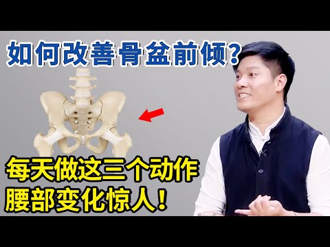 如何改善骨盆前倾？每天做这三个动作，腰部变化惊人！【神医宇宙】