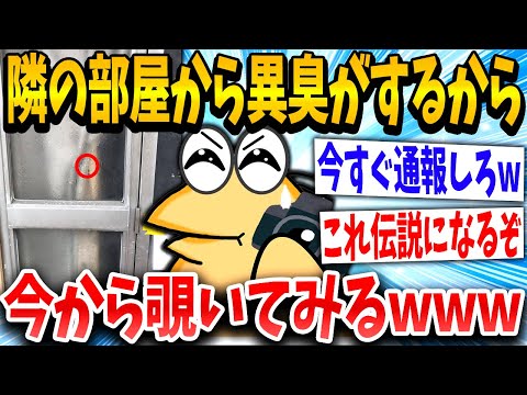 【2ch伝説スレ】イッチ「なんか変な匂いするから覗こっ…」→結果www【ゆっくり解説】