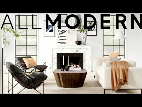 THE ALL MODERN STYLE: MID-CENTURY MODERN MEETS GLAM FURNITURE & DECOR