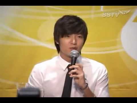 100823  Lee Min Ho & Jackie Chan @ UNICEF 2010 Asia Songs Festival Press Conference_4