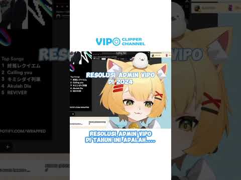 Resolusi ViPo di Tahun 2024 | Maru Kaneko  #vtuber #vipoclipch #clipvtubers