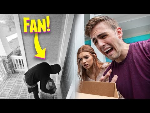 SCARY MYSTERY BOX DELIVERED BY A FAN... | NoBoom