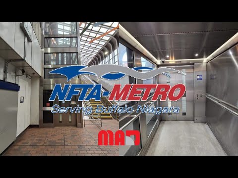 Awesome Startup! Modded Westy street elevator at the Summer-Best Metro Rail station in Buffalo NY