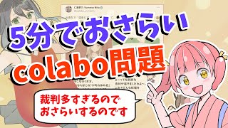 5分でおさらい！！colabo問題！