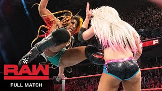 FULL MATCH: Ember Moon vs. Alexa Bliss: Raw, August 13, 2018