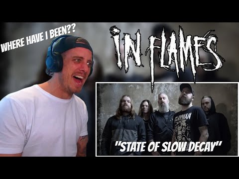 In Flames - State Of Slow Decay REACTION *WHERE HAVE I BEEN??* | MarbenTheSaffa Reacts